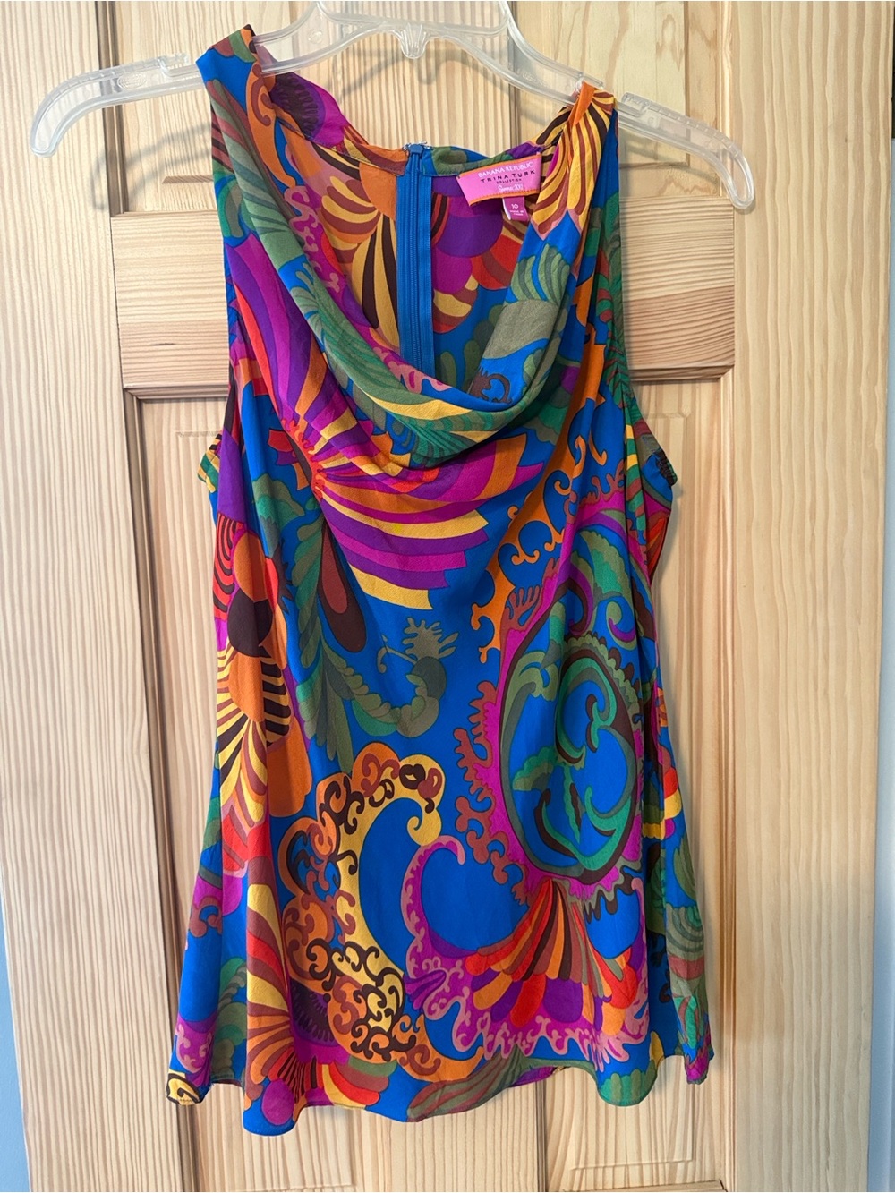 Banana Republic Multicolor Sleeveless Blouse